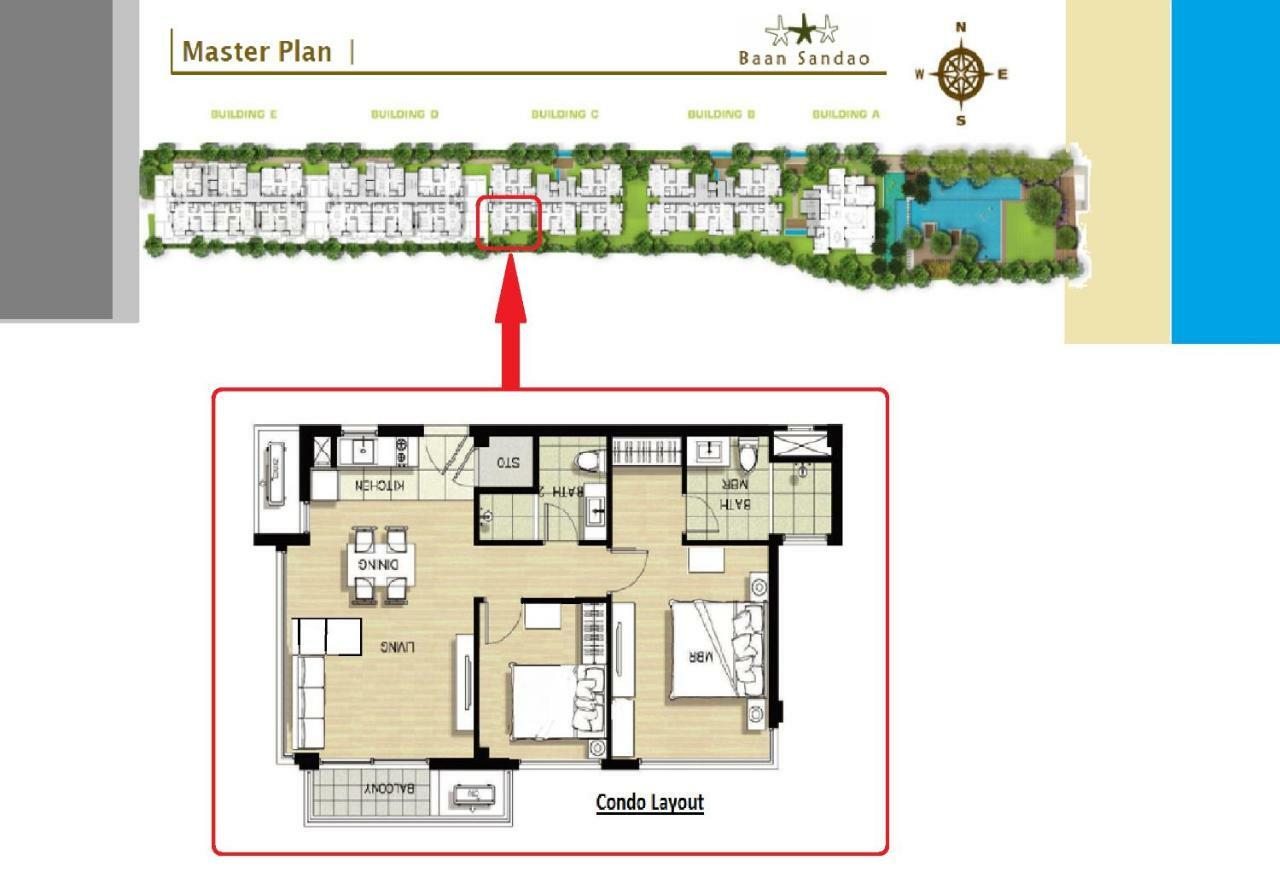 Baan San Dao Hua Hin Apartment Bagian luar foto